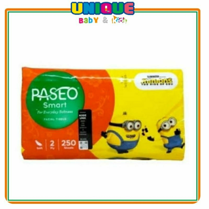 Jual Paseo Tisu Minions 250 Sheets Shopee Indonesia