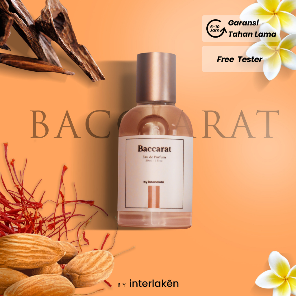 Jual Baccarat Interlaken Perfume House Parfum Tahan Lama Dan Lembut