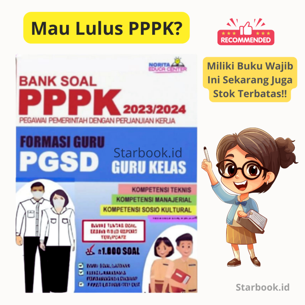 Jual Buku Bank Soal PPPK PGSD 2023 2024 P3K Formasi Guru PGSD Shopee