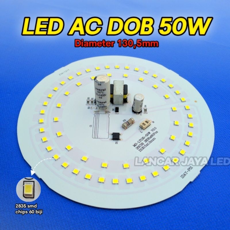 Jual Pcb Led Ac Dob W Lancar Jaya Led Shopee Indonesia