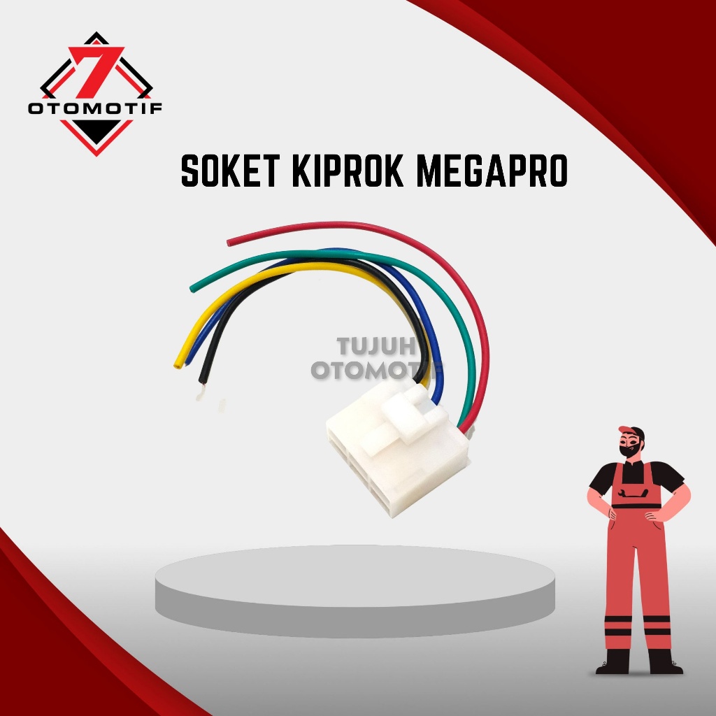 Jual Soket Kiprok Regulator Tiger Megapro Gl Pro Vixion Byson Neotch