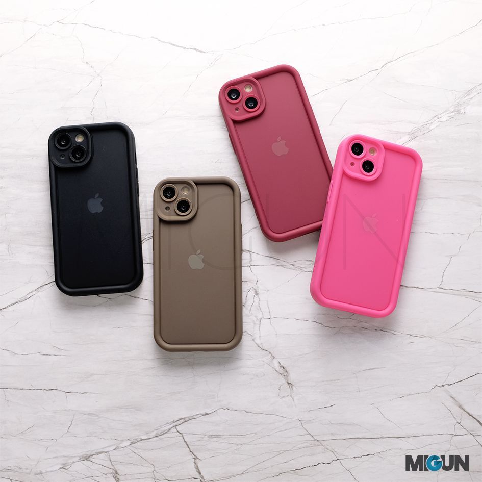 Jual New Deep Protection Silicone Case Fullcover Softcase For IPhone