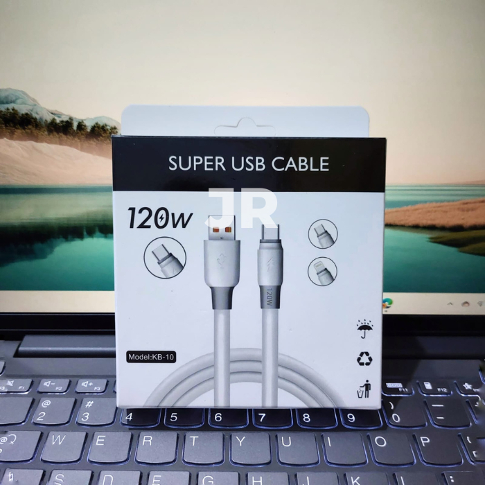 Jual Kabel Data Charger Super Fast Charging USB Cable 120 Watt 120W