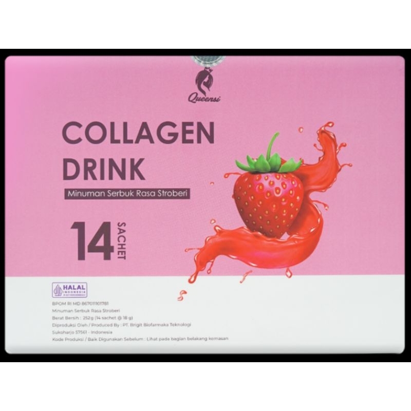 Jual Minuman Collagen Viral Queensi Collagen Drink BPOM Shopee