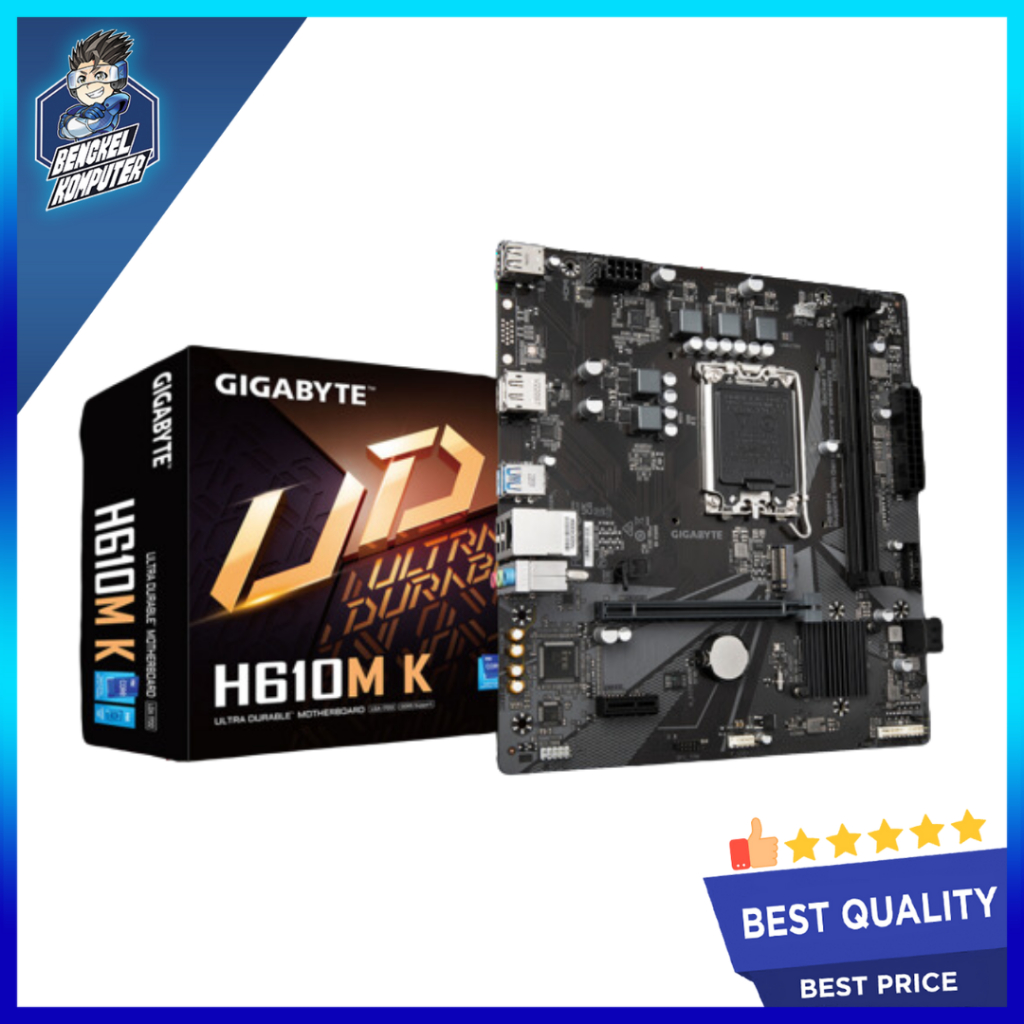 Jual MOTHERBOARD GIGABYTE H610M K DDR4 Shopee Indonesia