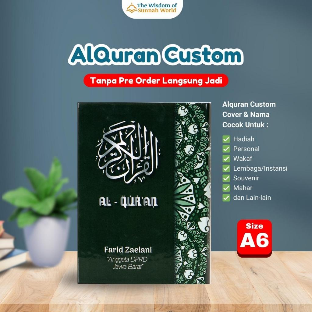 Jual Quran Custom Nama A6 Free Box Warna Hafalan Tulis Foto Quotes