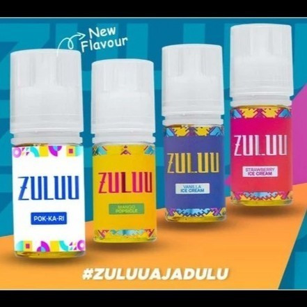 Jual Zuluu 30ML 30MG 50 50 Cukai 2023 Vanilla Strawberry Ice Cream