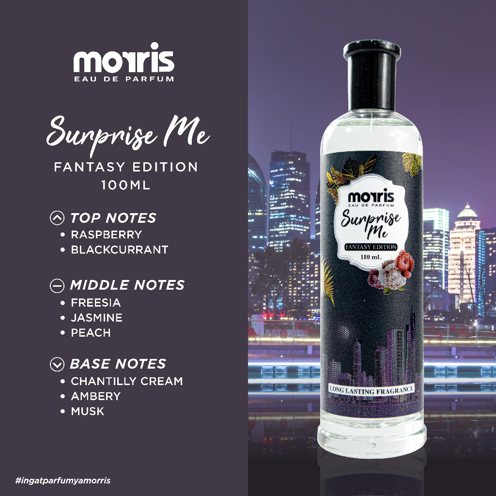 Jual Morris Edp Fantasy Edition Ml Parfum Wanita Shopee Indonesia