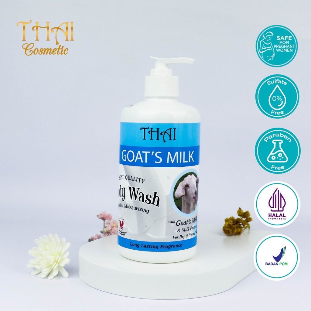 Jual Thai Goats Milk Body Wash Ml Sabun Cair Shopee Indonesia