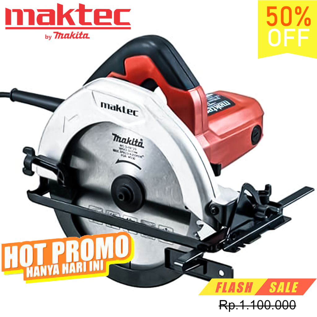 Jual Flashsale Circular Saw Maktec Garansi Resmi Mesin Gergaji Potong