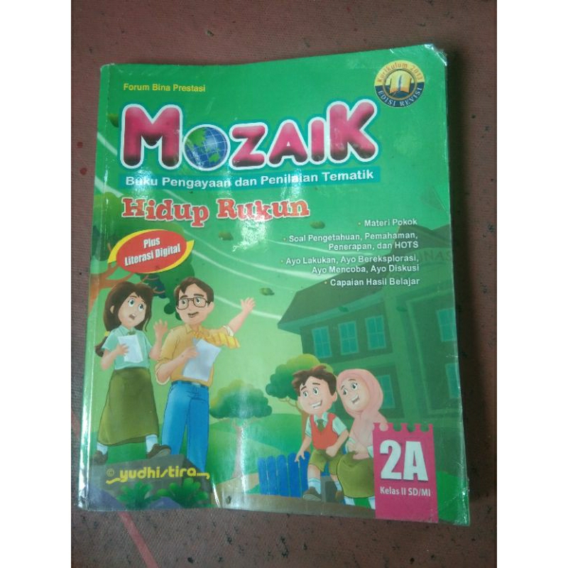 Jual Buku Pengayaan Dan Penilaian Tematik Mozaik Paket Kelas 2 SD MI