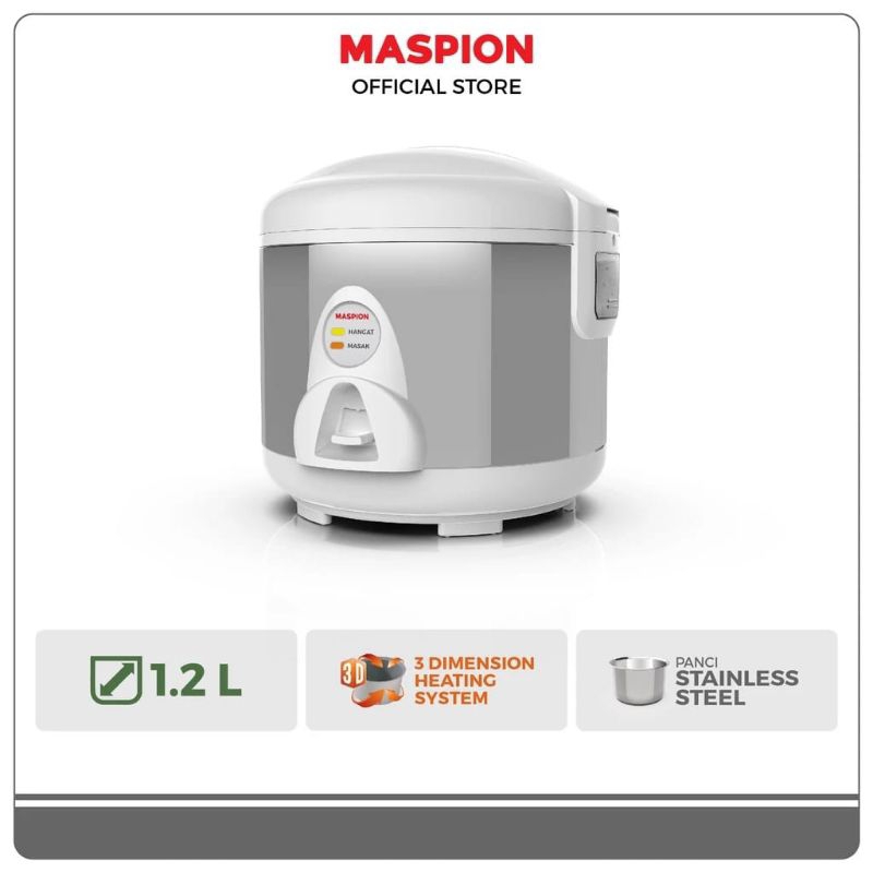 Jual Rice Cooker Magic MASPION MRJ 109 SS 1 2 Liter Shopee