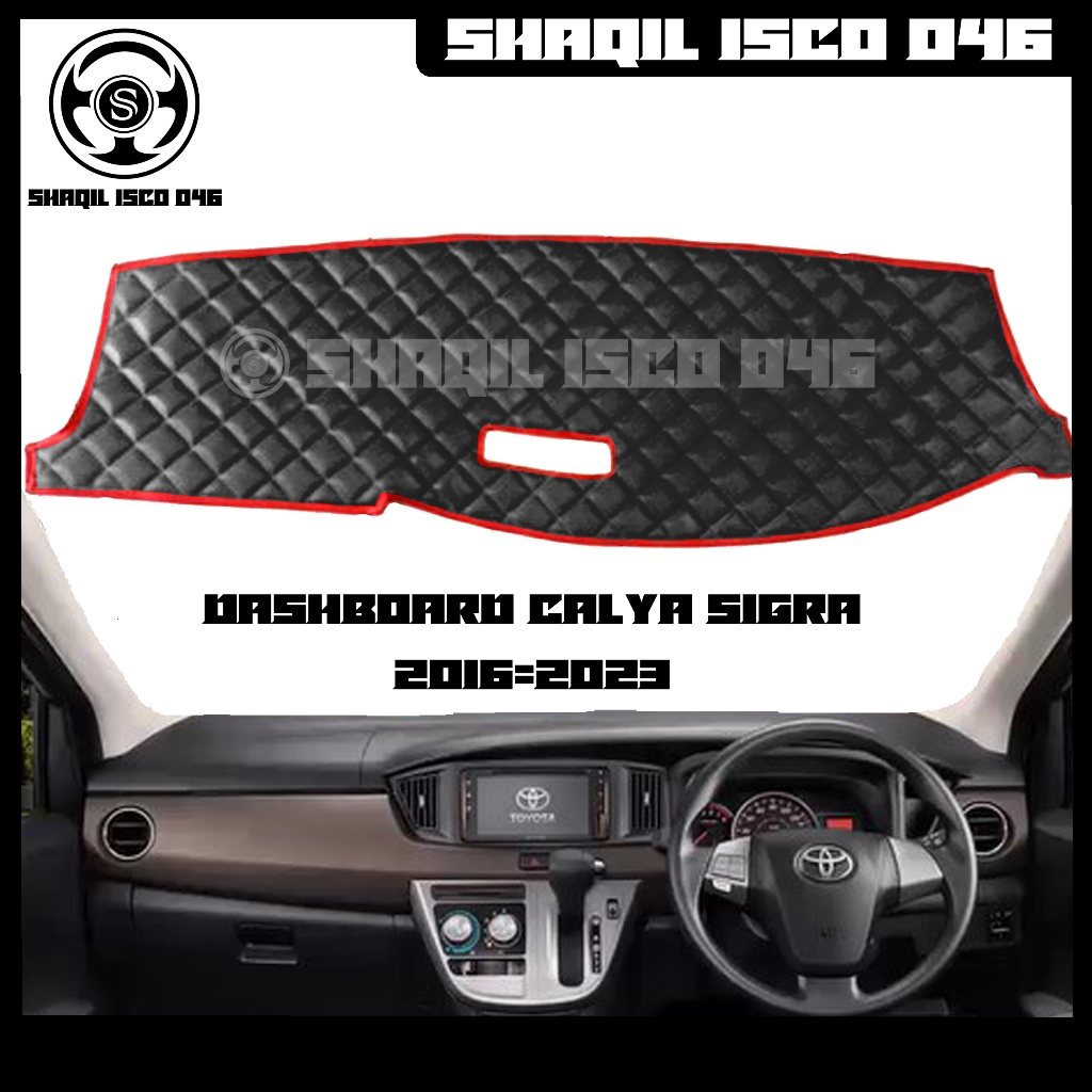 Jual Alas Cover Dashboard Kulit Sintetis Calya Sigra