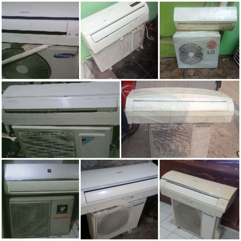 Jual AC Second Berkualitas 1 2 Sampai 1Pk Inventer Pemasangan