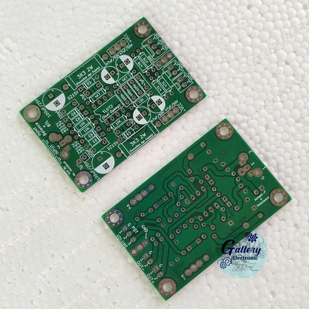 Jual PCB Input Balance Mono BTL Doubel Layer FR4 Fiberglas Shopee