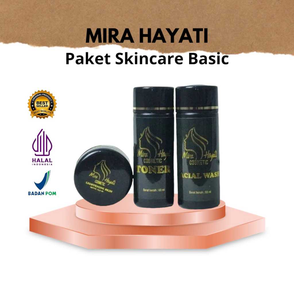 Jual Mira Hayati Paket Skincare Basic In Original Shopee Indonesia