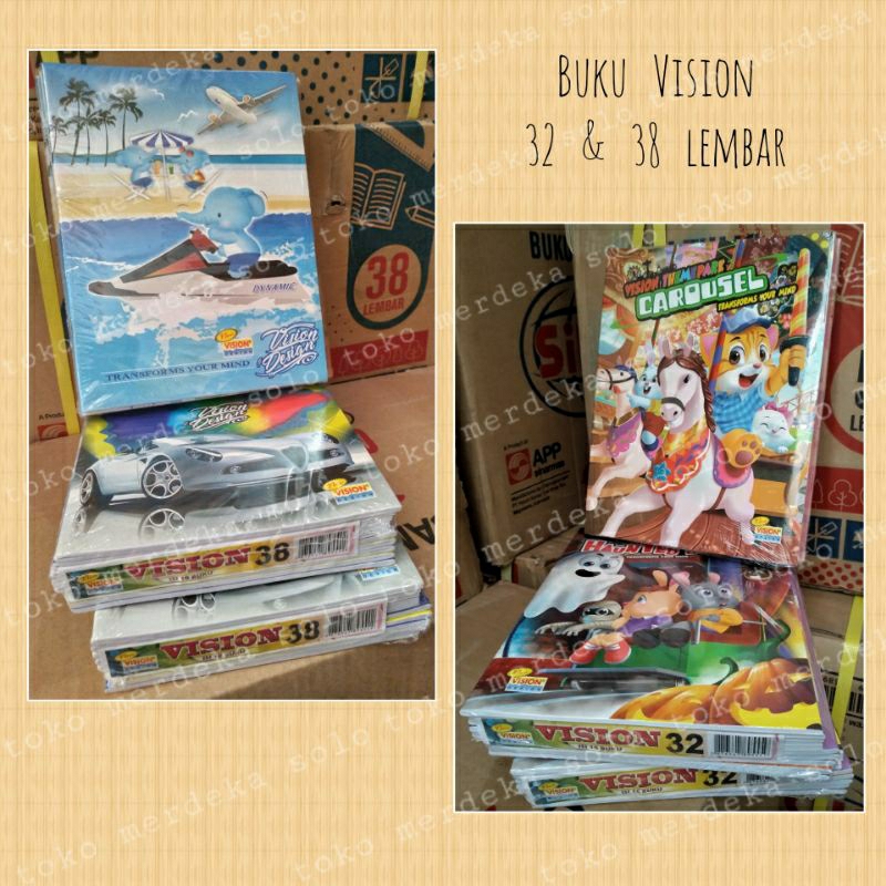 Jual Buku Tulis Vision Shopee Indonesia