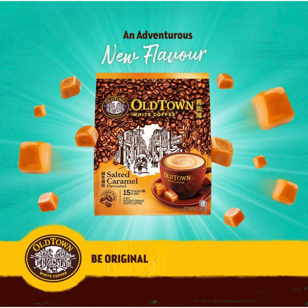 Jual Oldtown White Coffee Old Town Malaysia Salted Caramel Shopee