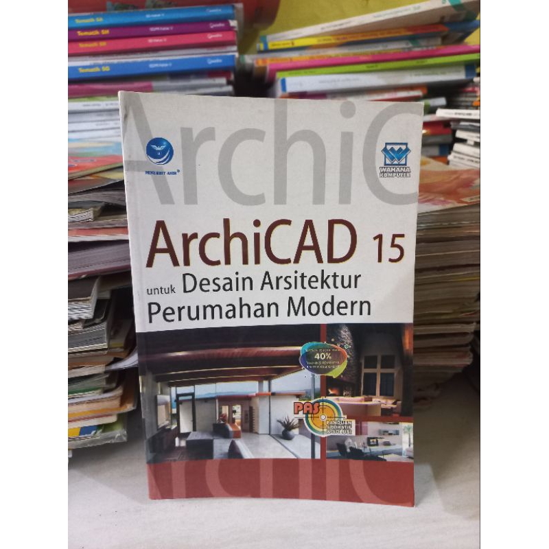 Jual Buku ArchiCAD 15 Untuk Desain Arsitektur Perumahan Modern Shopee