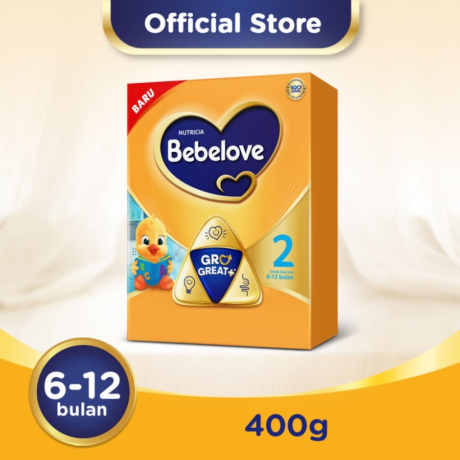 Jual Bebelove Tahap 2 Usia 6 12 Bulan 400g Susu Infant Bayi Shopee