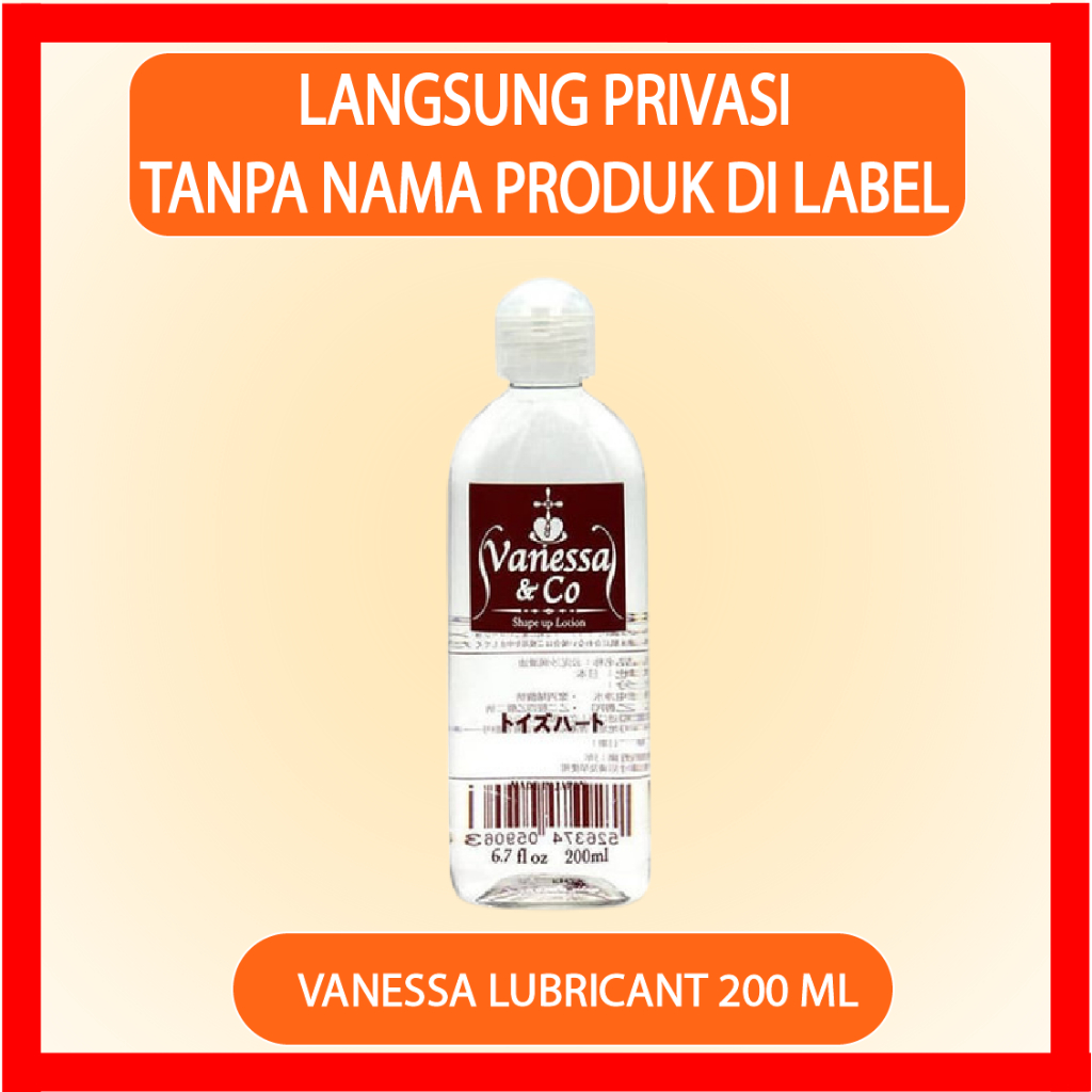 Jual Vanessa Co Lubricant Ml Pelumas Pelembut Pelicin Sex Made In