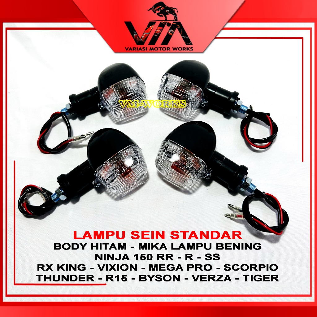 Jual Lampu Sein Standar Depan Belakang Ninja Rr R Ss Vixion Rx King