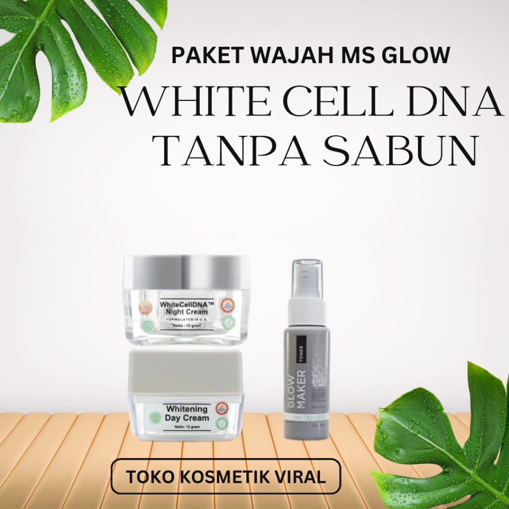 Jual Ms Glow Paket Wajah Whitening Luminous Acne Ultimate