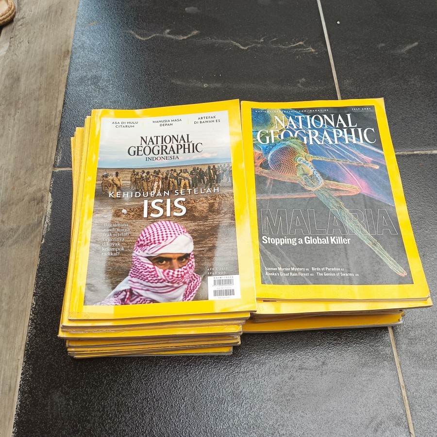 Jual Majalah National Geographic Indonesia Bekas Random Shopee Indonesia