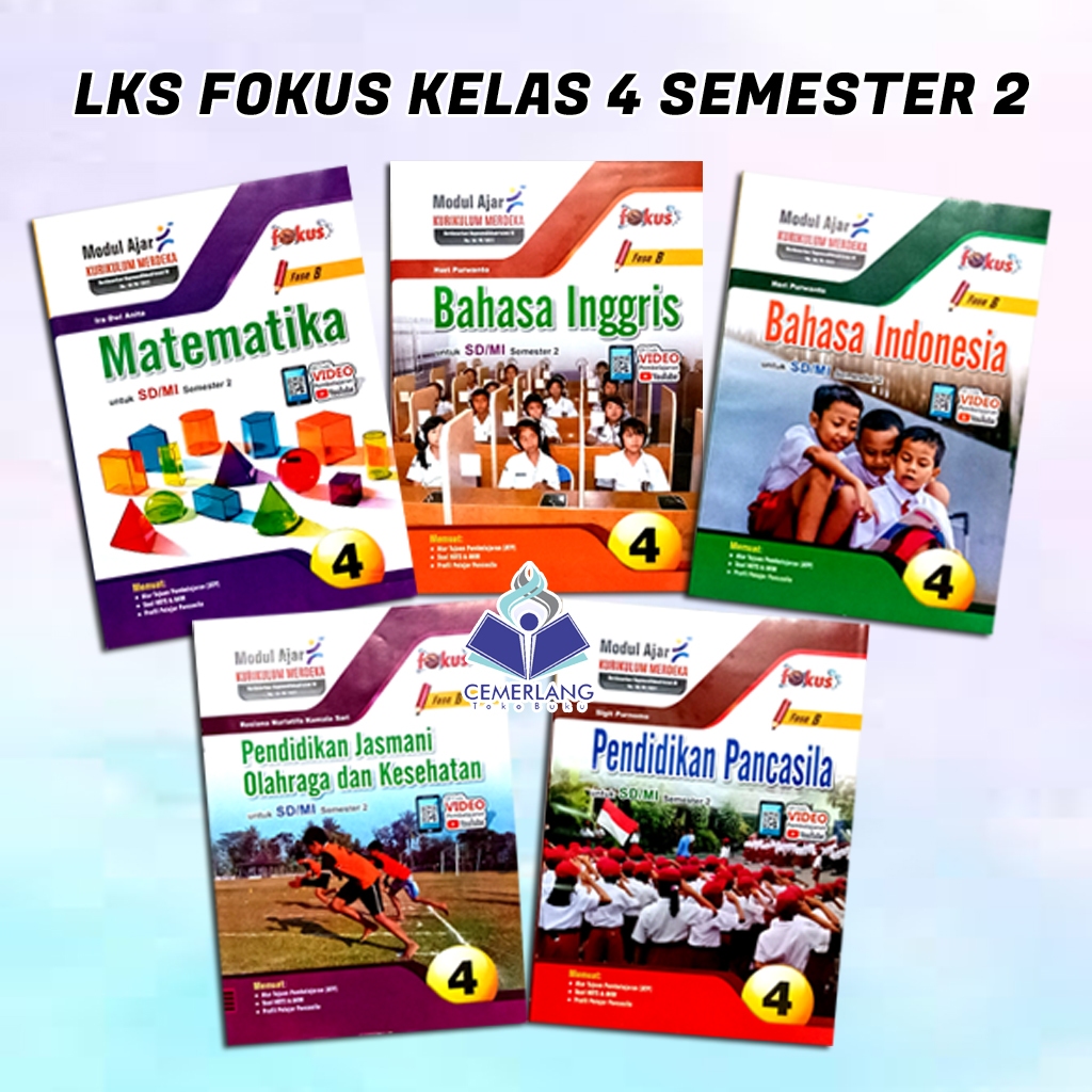 Jual Lks Fokus Kelas Sd Kurikulum Merdeka Semester Dan Matematika