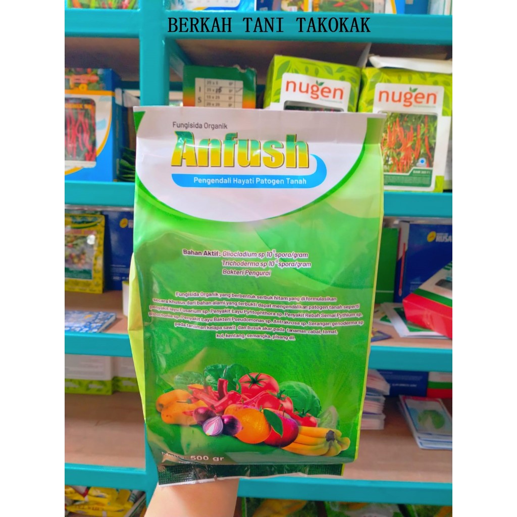 Jual Fungisida Organik Anfush Gram Pengendali Hayati Patogen Tanah