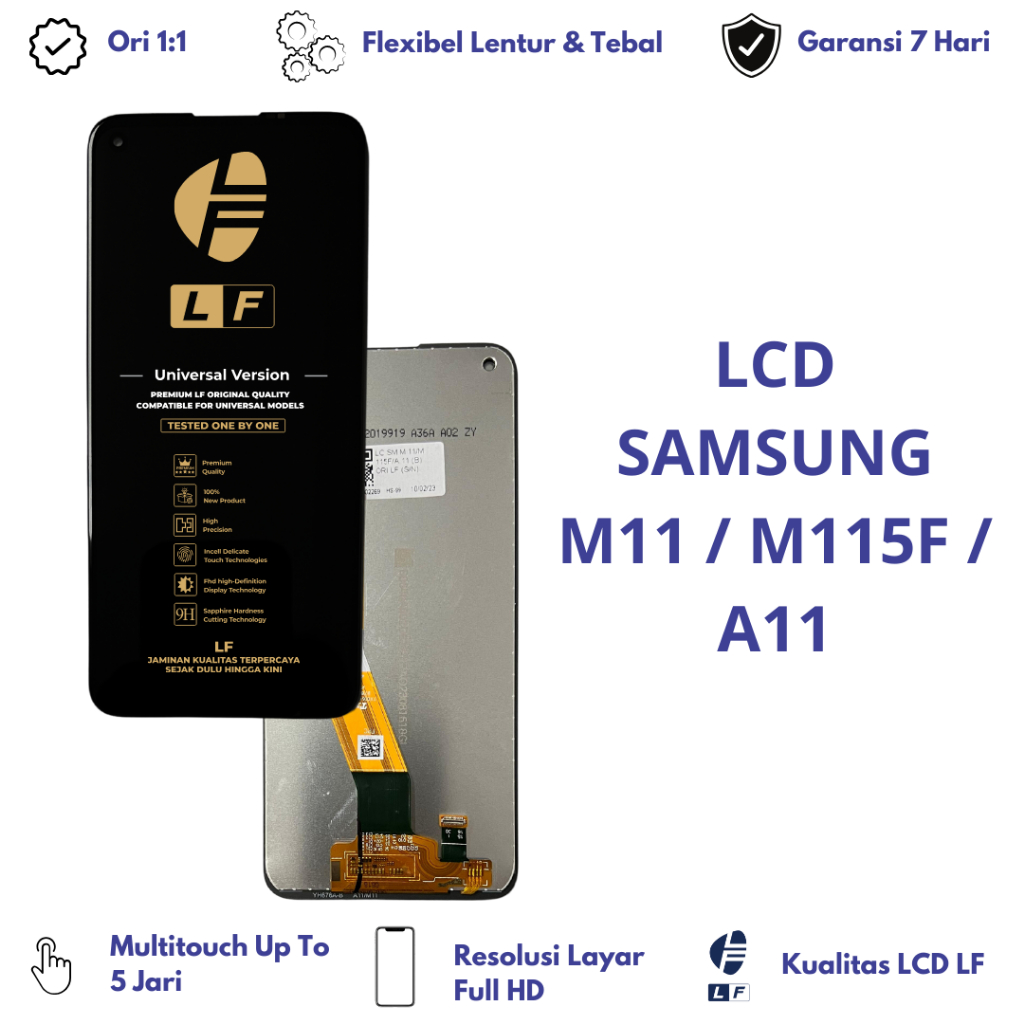 Jual LCD Samsung M11 LCD Samsung M115F LCD Samsung A11 Fullset