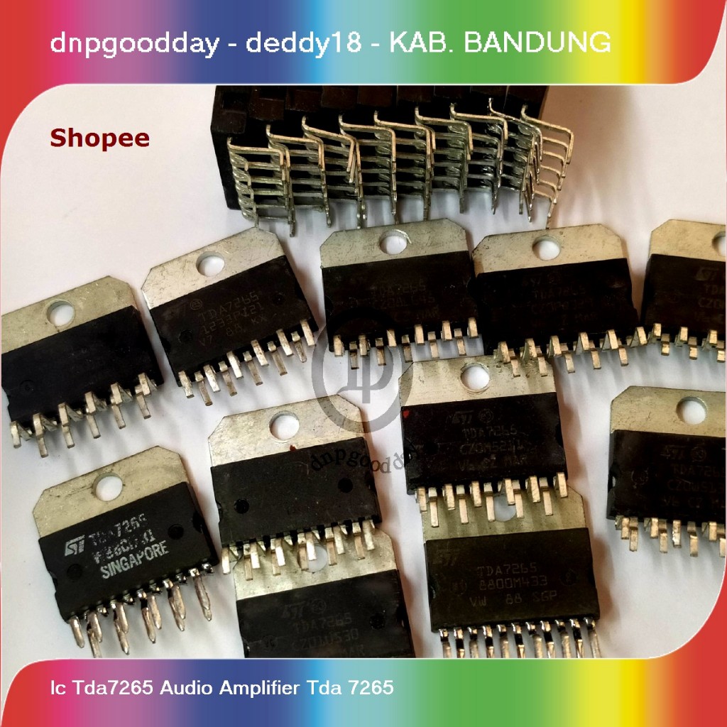 Jual Ic Tda7265 Audio Amplifier Tda 7265 Shopee Indonesia