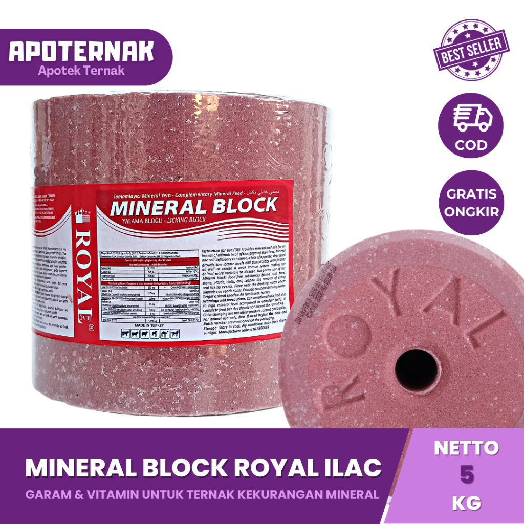 Jual Mineral Block Royal Kg Royal Ilac Mineral Blok Domba I Mineral