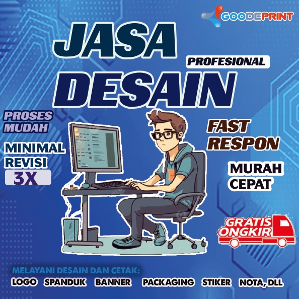 Jual JASA DESAIN GRAFIS DESAIN LOGO DESAIN STIKER SPANDUK BANNER