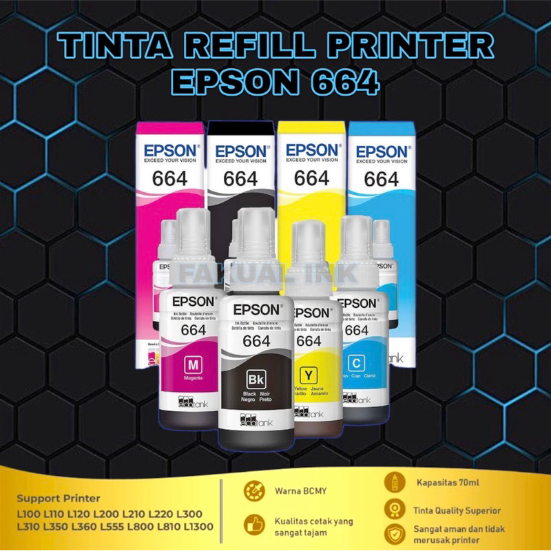 Jual Tinta Epson To Printer L L L L L L L L