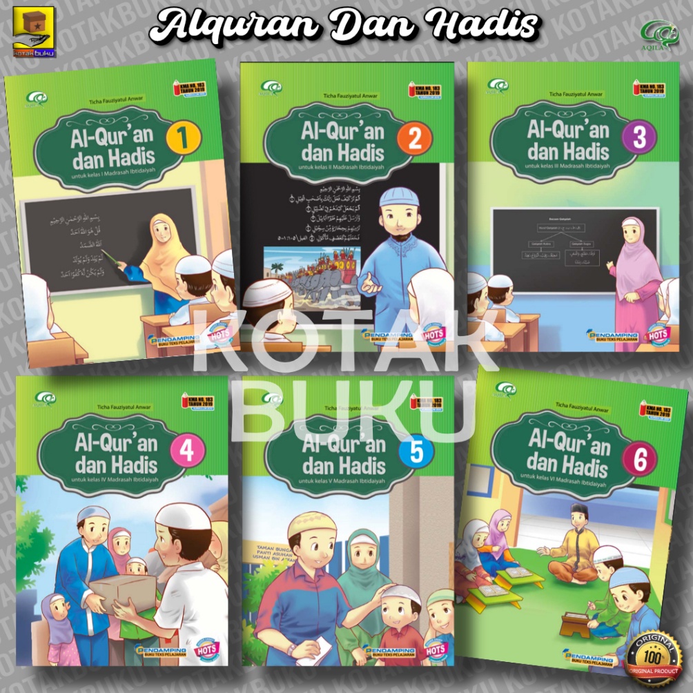 Jual Produk Buku Alquran Dan Hadis Kelas Aqila Hots