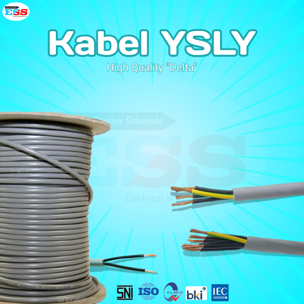 Jual Kabel Kontrol Ysly X Mm Kabel Serabut Tembaga Murni Delta