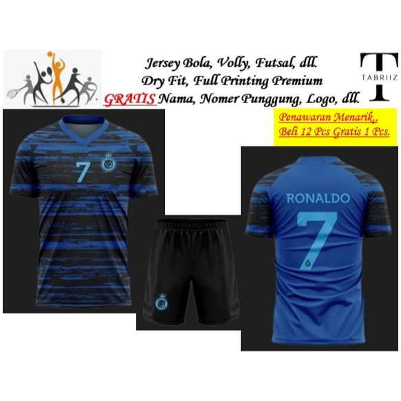 Jual JERSEY BOLA AL NASR 3RD 2023 2024 FULL PRINTING PREMIUM GRATIS