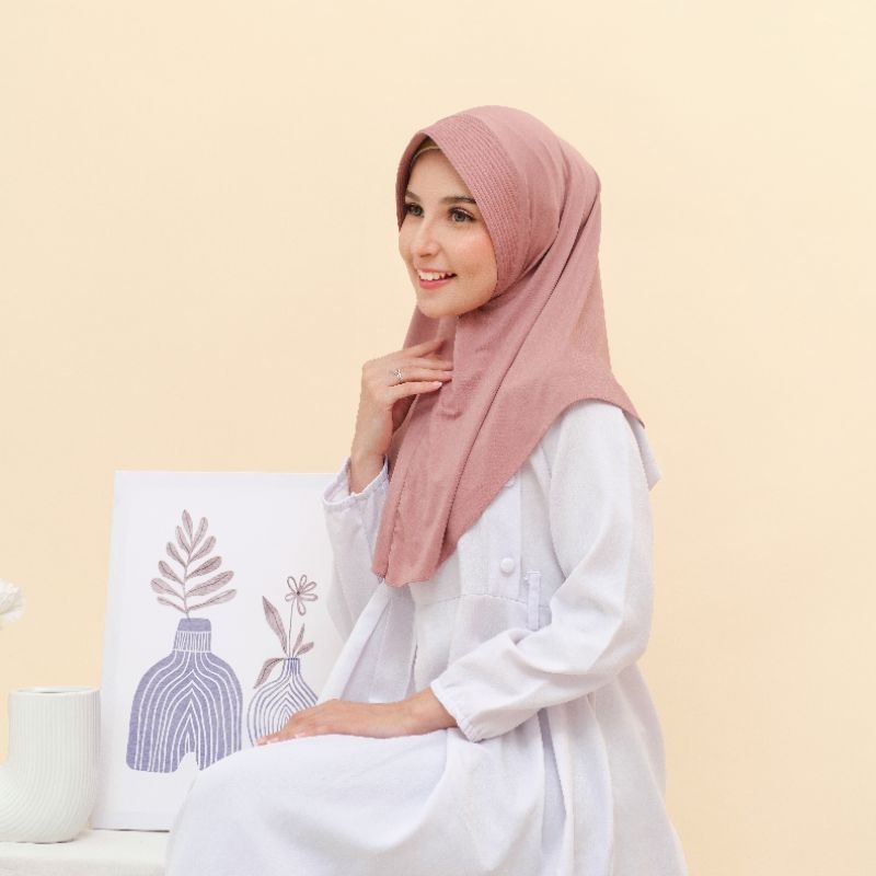 Jual Jilbab Hijab Bergo Haura Sport Jersey Premium