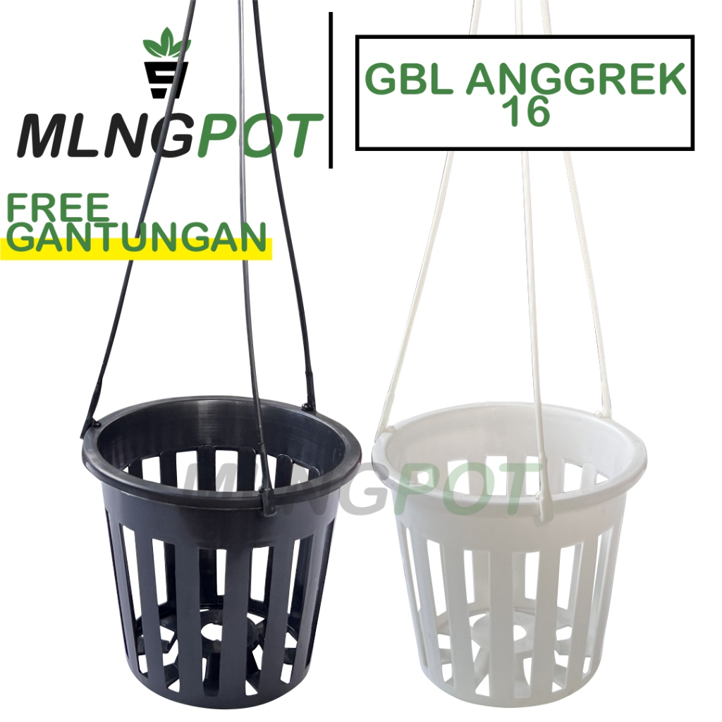 Jual Pot Gantung Anggrek Ukuran Free Gantungan Pot Plastik Aerasi