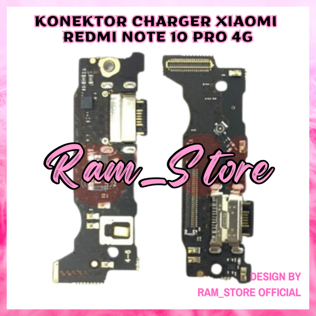 Jual Konektor Cas Board XIAOMI REDMI NOTE 10 PRO 4G Connector Conektor