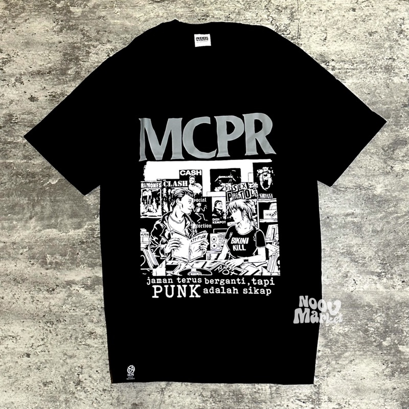 Jual MCPR PUNK IS ATTITUDE TSHIRT BLACK Original Merchandise