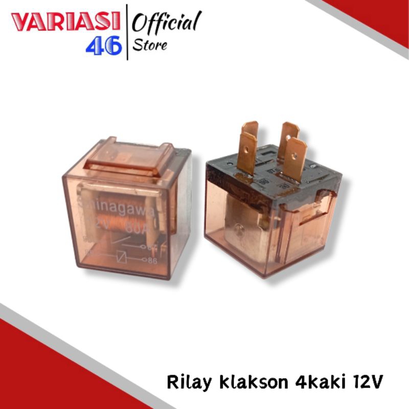 Jual Relay Klakson 4 Kaki 12 Volt Universal Shopee Indonesia