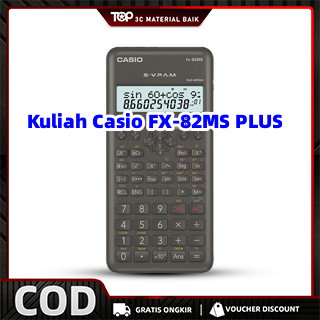 Jual Kalkulator Sekolah Kuliah Casio FX 82MS PLUS SCIENTIFIC CALCULATOR