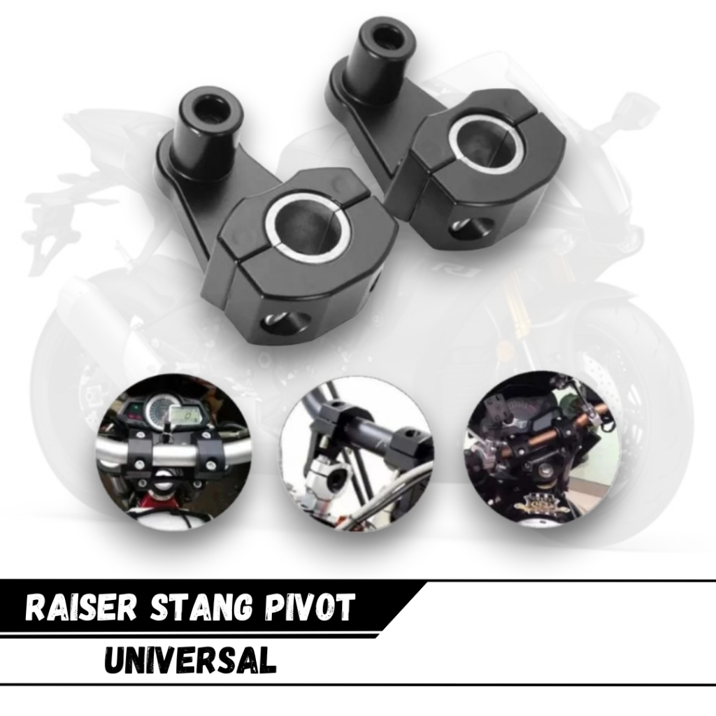 Jual Riser Raiser Peninggi Stang Raiser Stang Pivot Ring Buat Ninja