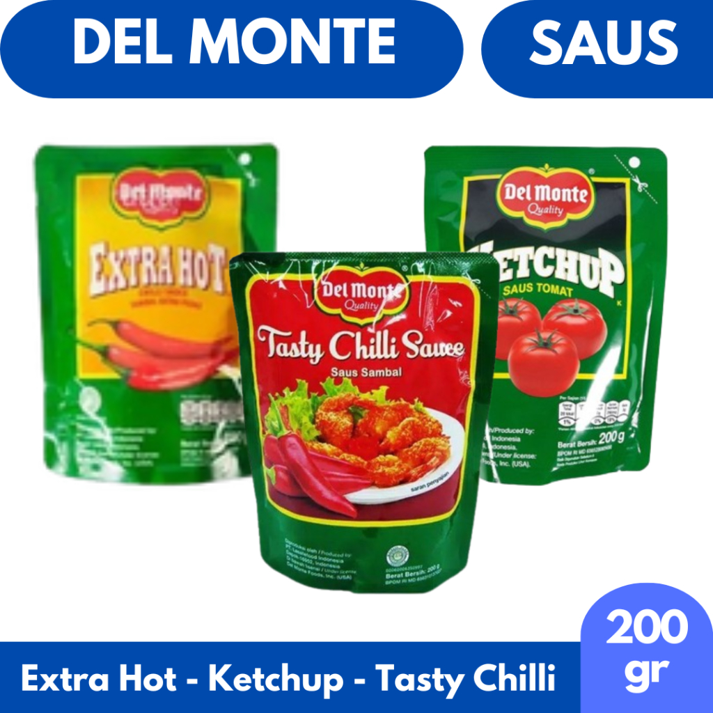 Jual Del Monte Saus Kemasan Standing Pouch Gr Shopee Indonesia