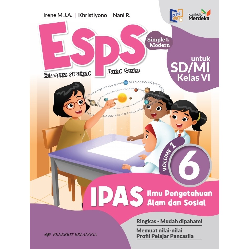 Jual ESPS IPAS VOL 1 SD MI KLS 6 KM Shopee Indonesia