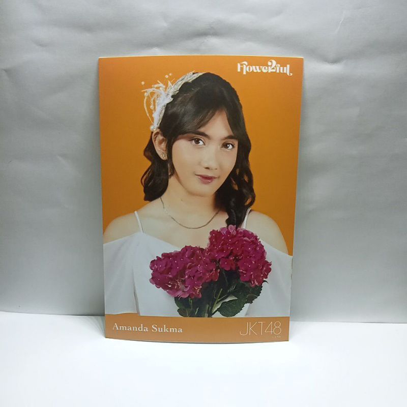 Jual Photopack Jkt48 Flowerfull AMANDA SUKMA Shopee Indonesia