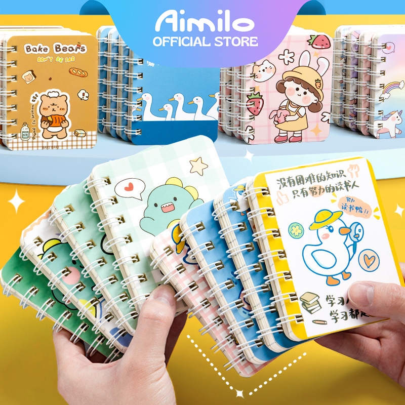 Jual READY Aimilo Notebook Mini A7 Buku Kecil Catatan Scrapbook Mini