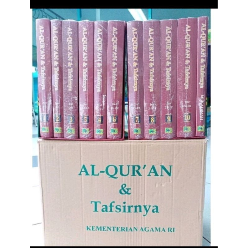 Jual Tafsir Al Quran Kemenag Ri Jilid Edisi Yang Di Sempurnakan